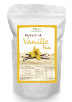 Whey drink vanilla with valuable fiber